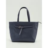 75紺 | 結びベルトデザイントートバッグ A4対応 | TAKA-Q WOMEN