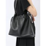 05黒 | スカーフ付き ワンショルダーバッグ | TAKA-Q WOMEN