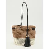 30茶 | タッセル付 ショルダーバッグ | TAKA-Q WOMEN