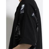 semantic design:グラフィック切替オープンカラー半袖BIGシャツ | TAKA-Q MEN | 詳細画像5 