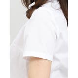 TAKA-Q/ladies:形態安定レギュラーカラースキッパー半袖ツイルシャツ | TAKA-Q WOMEN | 詳細画像5 