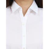 TAKA-Q/ladies:形態安定レギュラーカラースキッパー半袖ツイルシャツ | TAKA-Q WOMEN | 詳細画像6 