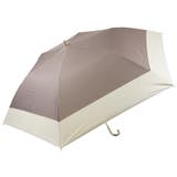 【24】モカ | バイカラー 三段スリム折りたたみ傘 Uchimizu ウチミズ | macocca