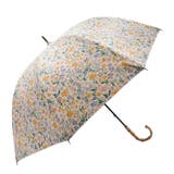 イエロー | ボタニカル柄 晴雨兼用ショート傘 | macocca