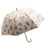 アイボリー | 北欧柄 晴雨兼用ショート傘 | macocca