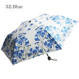 晴雨兼用傘 ボタニカルフラワー柄 折畳み傘 日傘 | macocca | 詳細画像3