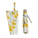 晴雨兼用傘 ボタニカルフラワー柄 折畳み傘 日傘 | macocca | 詳細画像5