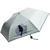 【82】グリーン | 晴雨兼用傘 おやすみ猫柄 折畳み傘 日傘 ねこ ネコ | macocca