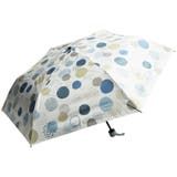 晴雨兼用傘 北欧ドット柄 折畳み傘 日傘[品番：MCOW0000770]｜macocca