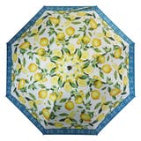 風景画・レモン柄 ショート手開き晴雨兼用傘 | macocca | 詳細画像8