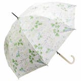 ボタニカル柄【82】グリーン | 100％完全遮光 日傘 雨傘 | macocca