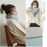 【2023秋冬】カシミヤリバーシブルマフラー MFRVCH 01 | macocca | 詳細画像17 