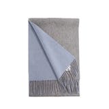 【130】無地グレー | 【2023秋冬】カシミヤリバーシブルマフラー MFRVCH 01 | macocca