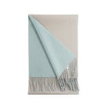 【270】無地ライトグレー | 【2023秋冬】カシミヤリバーシブルマフラー MFRVCH 01 | macocca