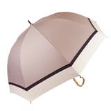 3色切替【24】モカ | 晴雨兼用 ショート傘 | macocca