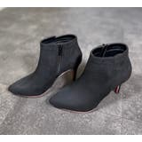 Mafmof(マフモフ) レッドソールポインテッドトゥヒール ブーツ | Mafmof | 詳細画像6