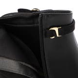 Realta(レアルタ)ビジューチャーム付き厚底フラワーカットショートブーツ | Mafmof | 詳細画像16