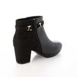 Realta(レアルタ)ビジューチャーム付き厚底フラワーカットショートブーツ | Mafmof | 詳細画像19