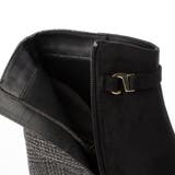 Realta(レアルタ)ビジューチャーム付き厚底フラワーカットショートブーツ | Mafmof | 詳細画像18