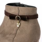 Realta(レアルタ)ビジューチャーム付き厚底フラワーカットショートブーツ | Mafmof | 詳細画像11