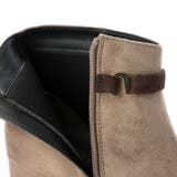 Realta(レアルタ)ビジューチャーム付き厚底フラワーカットショートブーツ | Mafmof | 詳細画像17