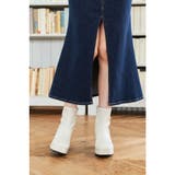 Realta(レアルタ)スクエアートゥ厚底ストレッチアッパーショートブーツ | Mafmof | 詳細画像9