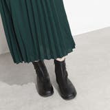 Realta(レアルタ)ピース巻きフラットショートブーツ | Mafmof | 詳細画像1