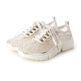 Realta(レアルタ)シースルーフラワーレーススニーカー | Mafmof | 詳細画像4