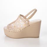 Realta(レアルタ)シースルーフラワーウエッジサンダル | Mafmof | 詳細画像13 