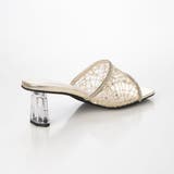 Realta(レアルタ)シースルーラメレースクリアヒールサンダル | Mafmof | 詳細画像18