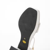 Realta(レアルタ)ビジューチェーンチャンキーヒールサンダル | Mafmof | 詳細画像24