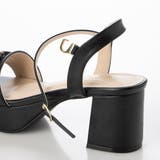 Realta(レアルタ)ビジューチェーンチャンキーヒールサンダル | Mafmof | 詳細画像11