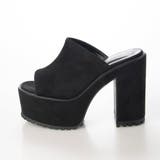 Mafmof(マフモフ)13cmヒール厚底ユニットソールミュールサンダル | Mafmof | 詳細画像4 