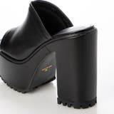 Mafmof(マフモフ)13cmヒール厚底ユニットソールミュールサンダル | Mafmof | 詳細画像12 