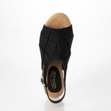 Mafmof(マフモフ)らくふわやわらかソールパッチワークウェッジサンダル | Mafmof | 詳細画像8