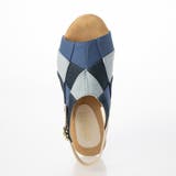 Mafmof(マフモフ)らくふわやわらかソールパッチワークウェッジサンダル | Mafmof | 詳細画像10