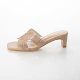 Realta(レアルタ)スクエアトゥキラキラビジューミュールサンダル | Mafmof | 詳細画像8