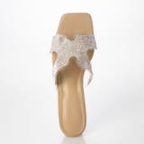 Realta(レアルタ)スクエアトゥキラキラビジューミュールサンダル | Mafmof | 詳細画像16