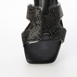 Realta(レアルタ)スクエアトゥキラキラビジューミュールサンダル | Mafmof | 詳細画像9