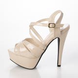 ElvisLuce(エルビスルーチェ)14cmピンヒールクロスストラップサンダル | Mafmof | 詳細画像4 