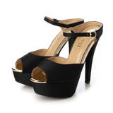 ブラック・ドークレ | ElvisLuce(エルビスルーチェ)14cmピンヒールストラップストームサンダ… | Mafmof