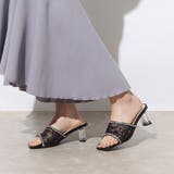 Realta(レアルタ)シースルーラメレースクリアヒールサンダル | Mafmof | 詳細画像2