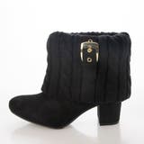 Realta(レアルタ)6cmヒールニットショートブーツ | Mafmof | 詳細画像10