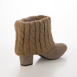 Realta(レアルタ)6cmヒールニットショートブーツ | Mafmof | 詳細画像15