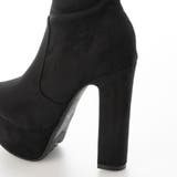 Mafmof(マフモフ)13.5cmヒールストーム入りストレッチロングブーツ | Mafmof | 詳細画像14