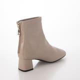 Realta(レアルタ)5cmヒールスクエアトゥストレッチショートブーツ | Mafmof | 詳細画像7