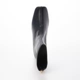 Realta(レアルタ)5cmヒールスクエアトゥストレッチショートブーツ | Mafmof | 詳細画像9