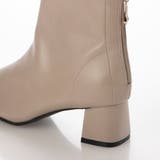 Realta(レアルタ)5cmヒールスクエアトゥストレッチショートブーツ | Mafmof | 詳細画像13