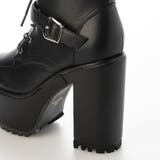 Mafmof(マフモフ)13cmヒールボリュームヒールレースアップブーツ | Mafmof | 詳細画像15