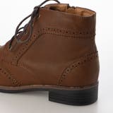 Realta(レアルタ)3cmヒールトラッドカジュアルレースアップブーツ | Mafmof | 詳細画像21